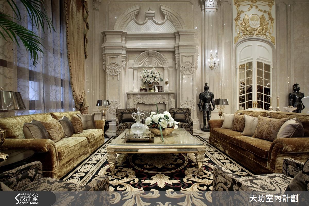 辉煌镶边，以新东方风格演绎凡尔赛宫印象