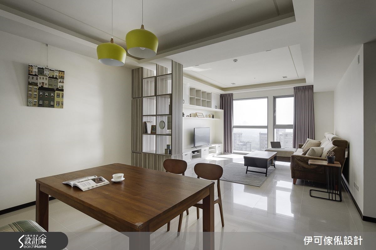 坐拥丰富收纳机能，86平北欧风格屋