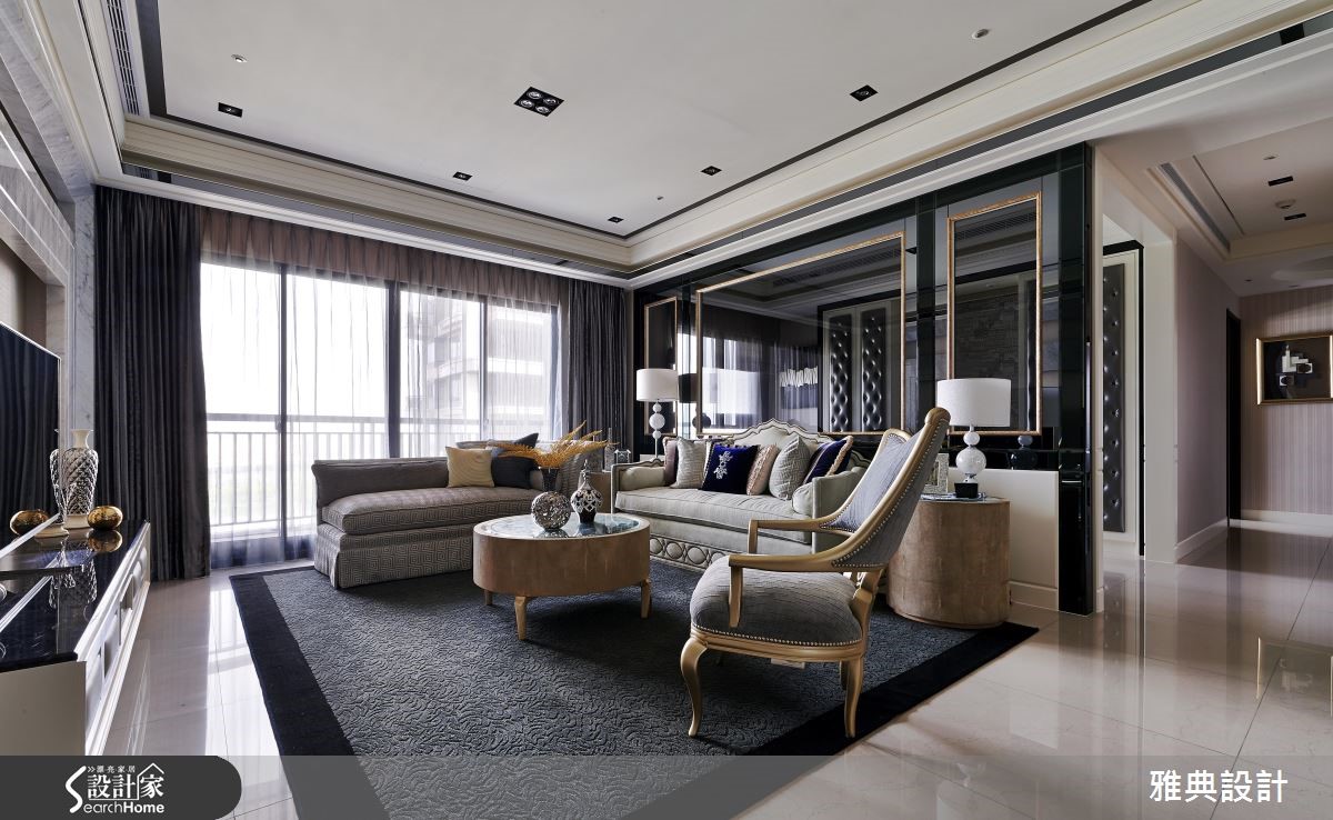 明亮开阔的奢华风，席卷时尚古典宅