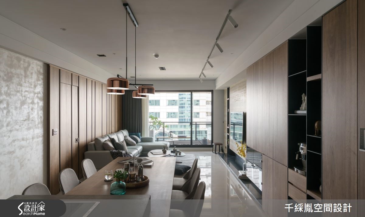 收纳规划术，谱出舒适的139平现代宅