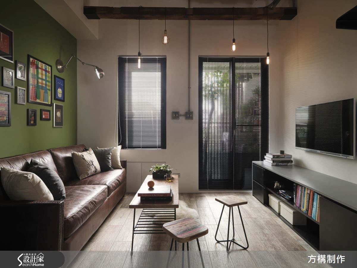 不思议小宅放大术，23平工业风跃层