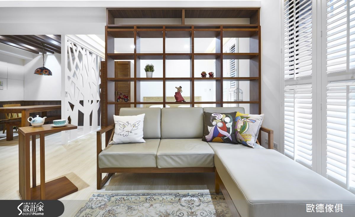 清爽度假不求人，就在50平木质北欧风小宅