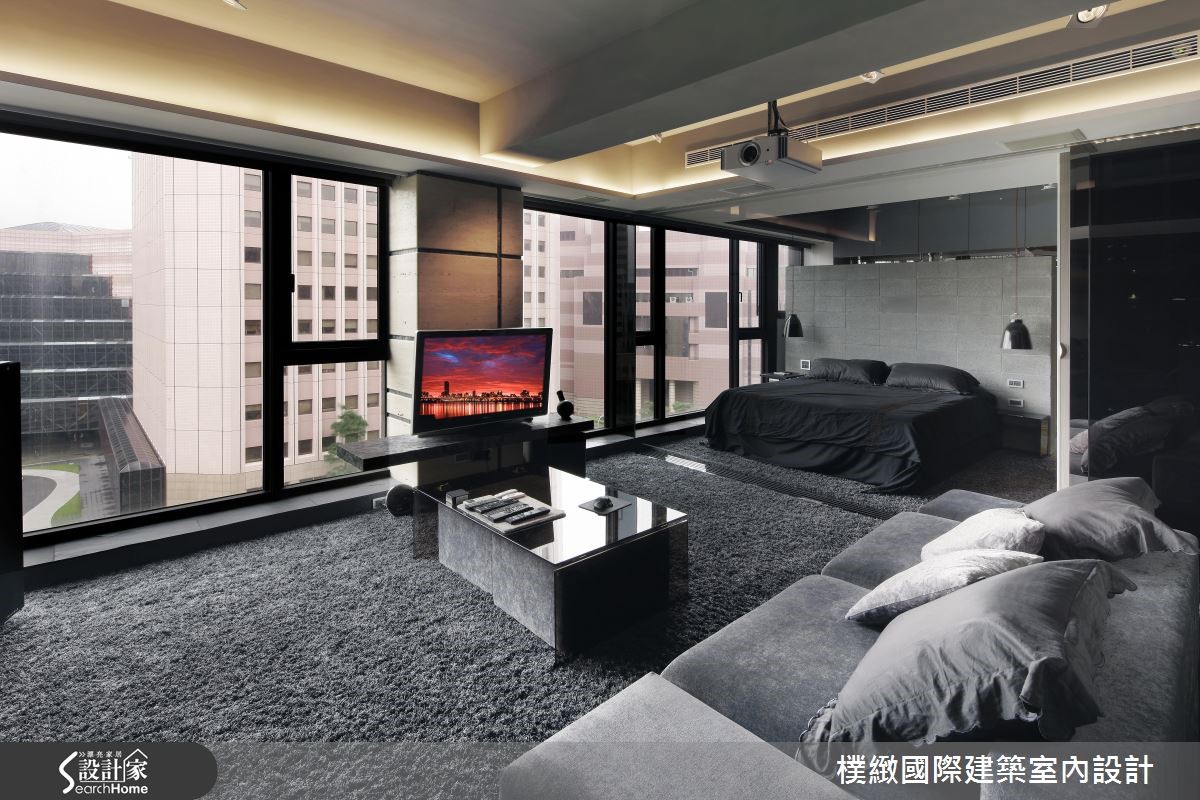 在市中心打造空中花园，106平的时尚现代宅