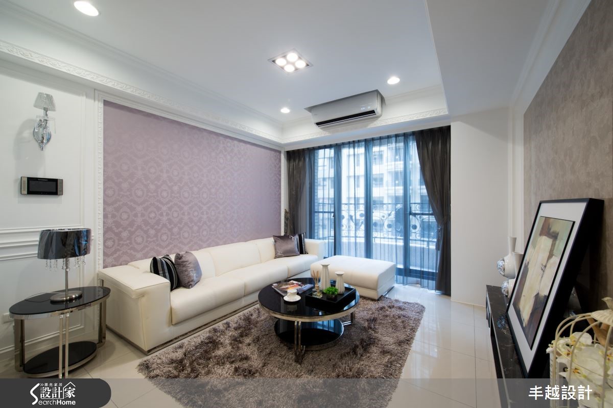 小家庭适用的微奢华，136平新古典宅