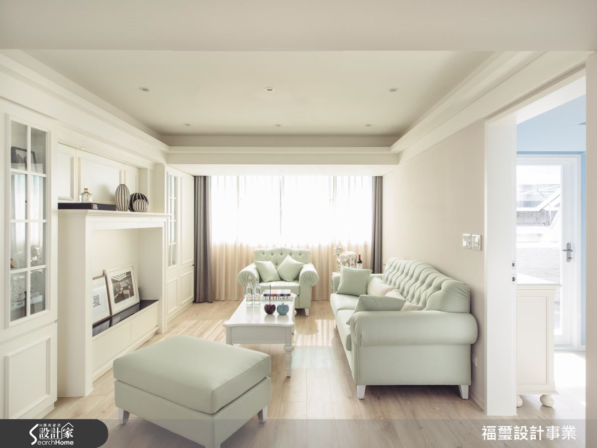 纯白色系与线板修饰，萌发少女心的优雅宅