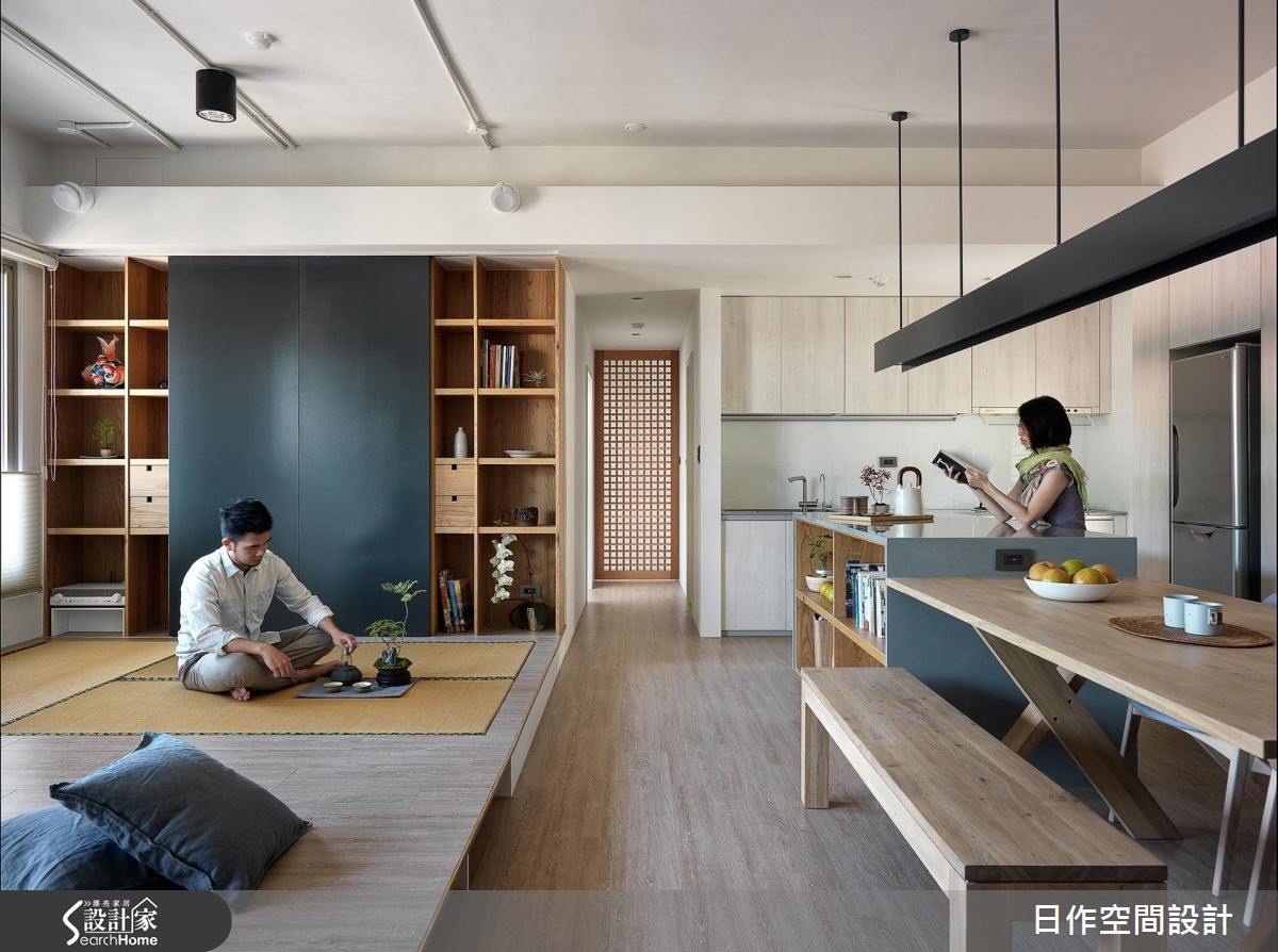 温润木质打造悠闲角落，营造幸福新婚宅