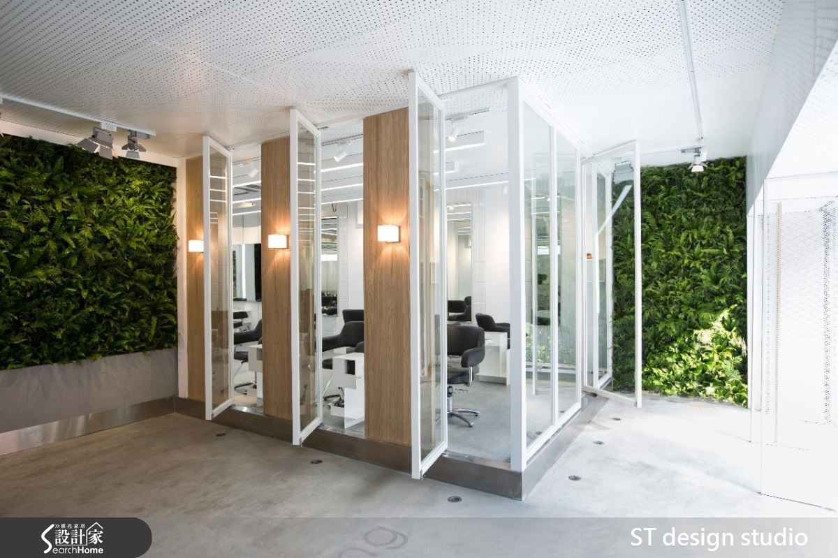 我的美发时尚伸展台，149平明亮沙龙空间