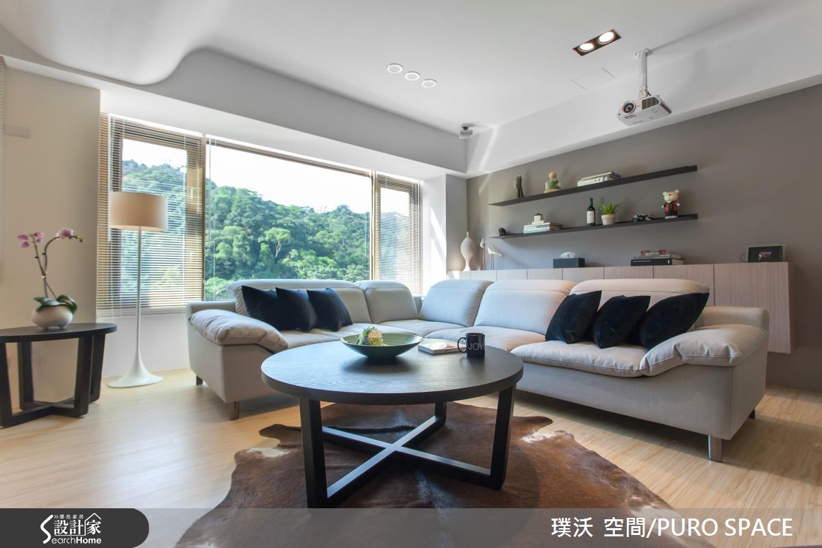 清爽好采光！132平米老屋化身清新简约宅