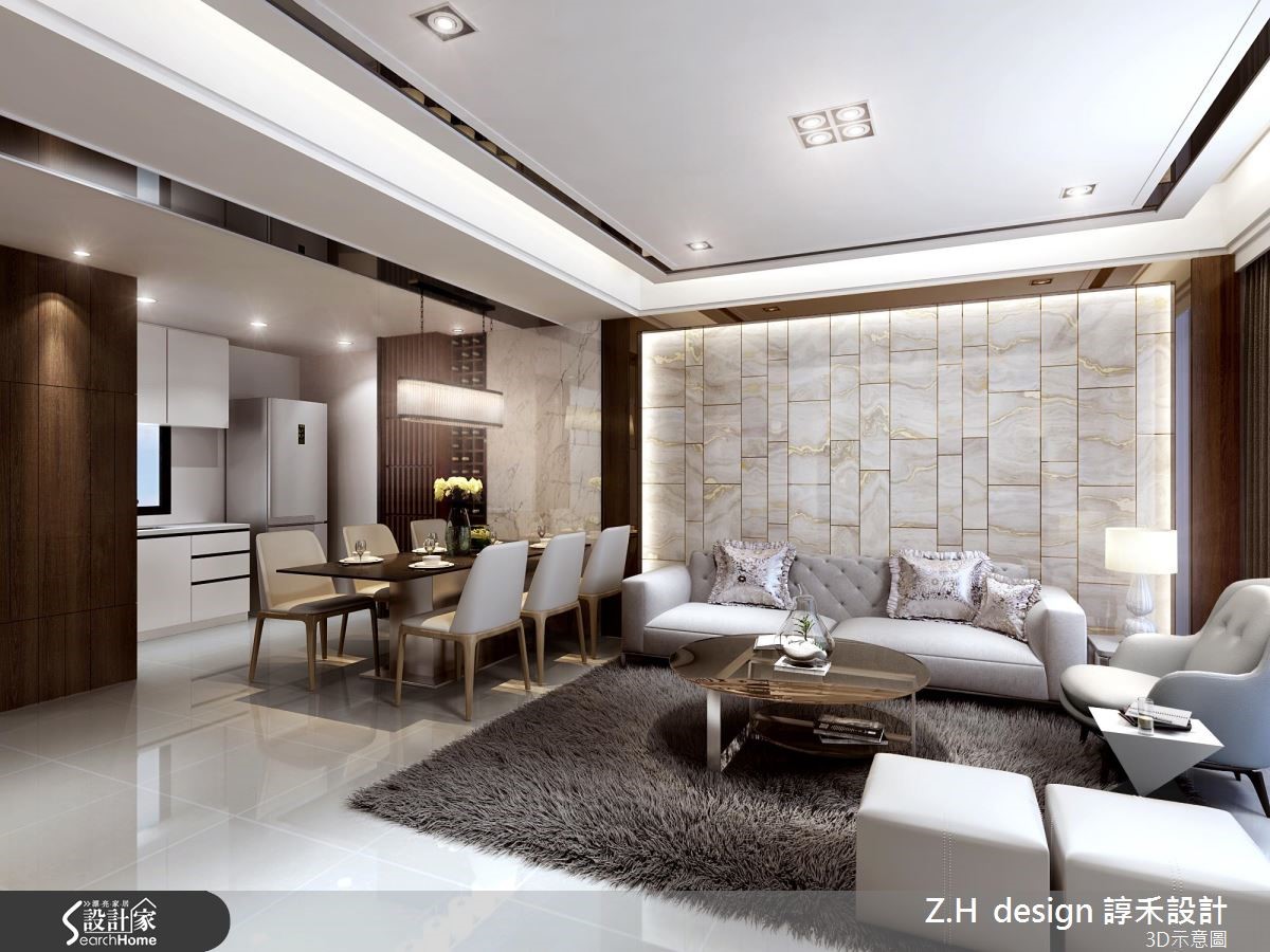 入住优雅的家，让258平现代风格尽情展演