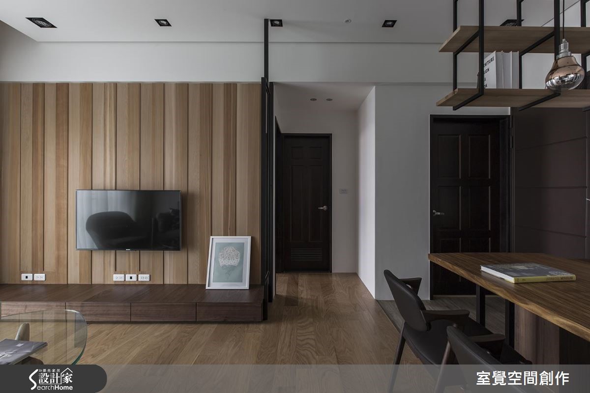 感受原木温暖，83平清新宅挥洒大地色彩