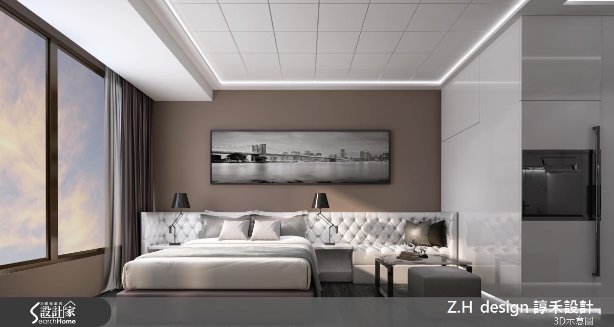 我家就是风格酒店，43平都会风小户型