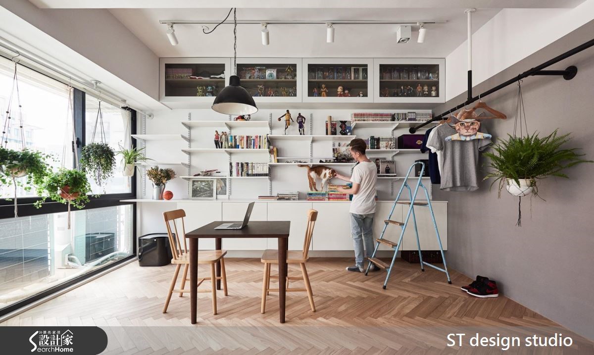 充满光与绿意，在都市打造40平绿洲小宅