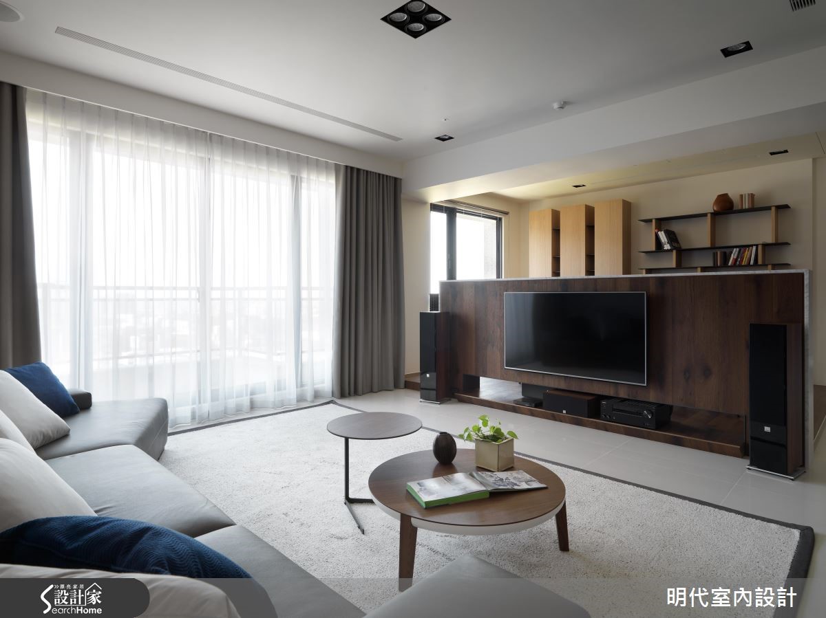 建筑内的乐活森林，放慢身心的木质现代宅