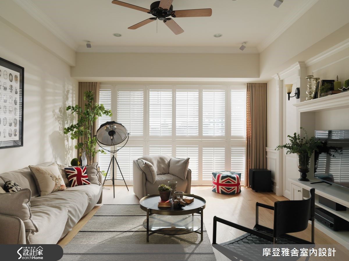 美式风单身宅的装修範本，独享空间好惬意