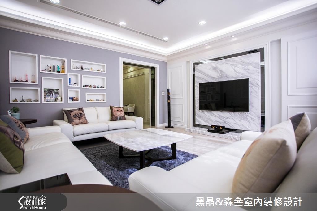 掌握优雅细节，刻划浪漫的新古典大宅