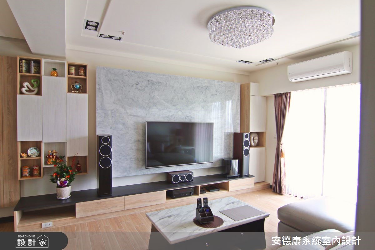 善用大理石和水晶灯，造99平轻奢小豪宅