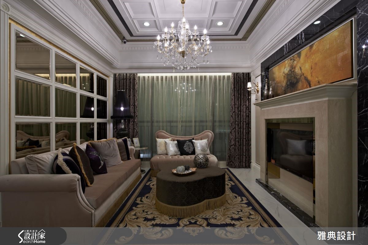 水晶灯和大理石辉映，一圆浪漫公主梦