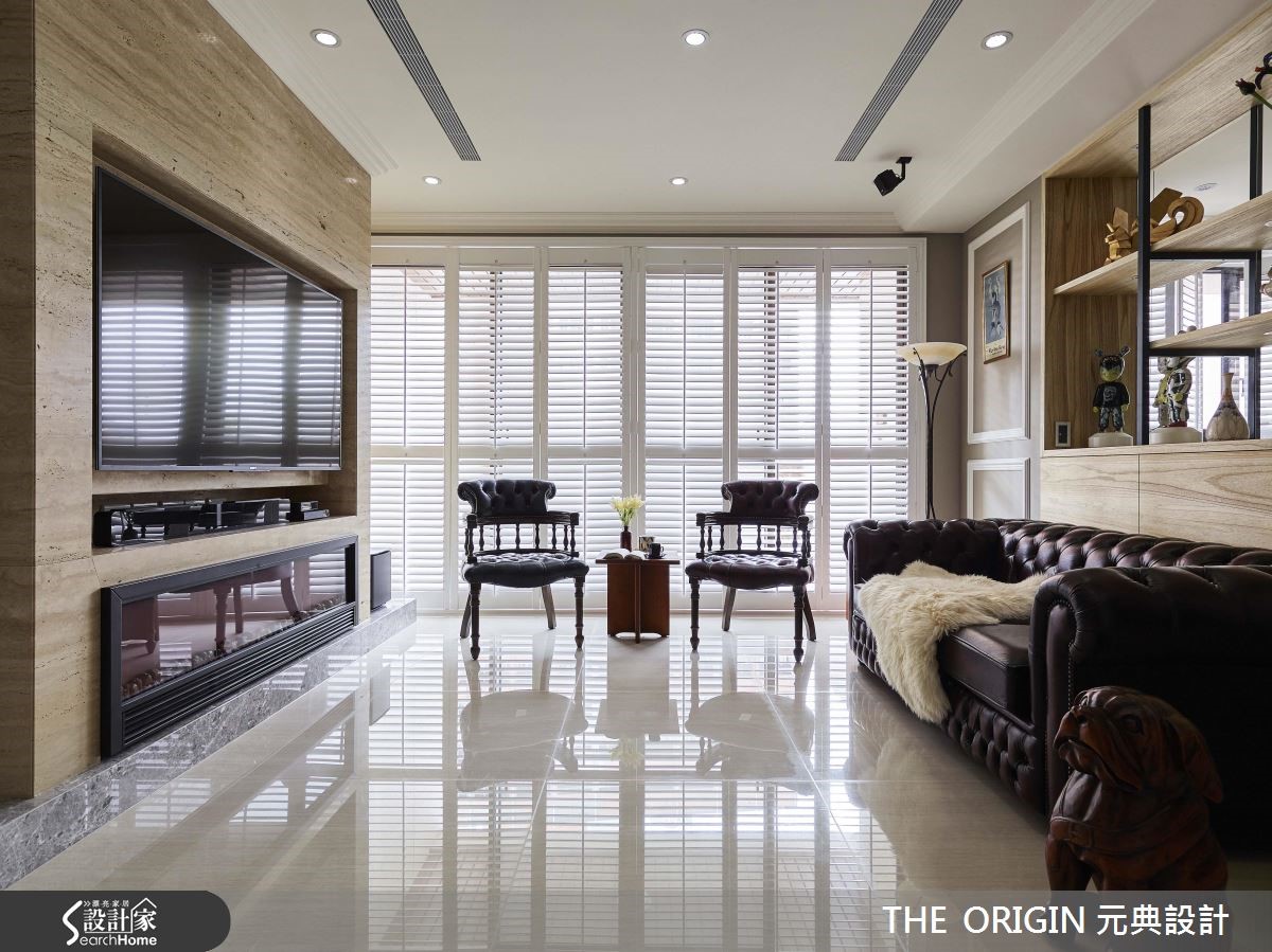 明亮光感绽放，132平的美式退休宅