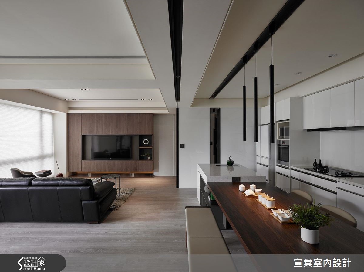 原木质感和充足收纳，植入禅意的现代宅