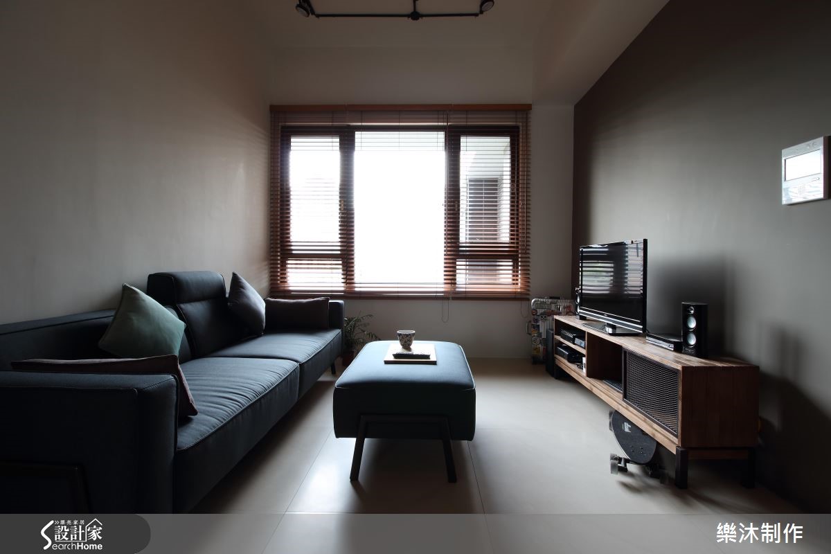 66平无压空间，简约工业风的居家提案