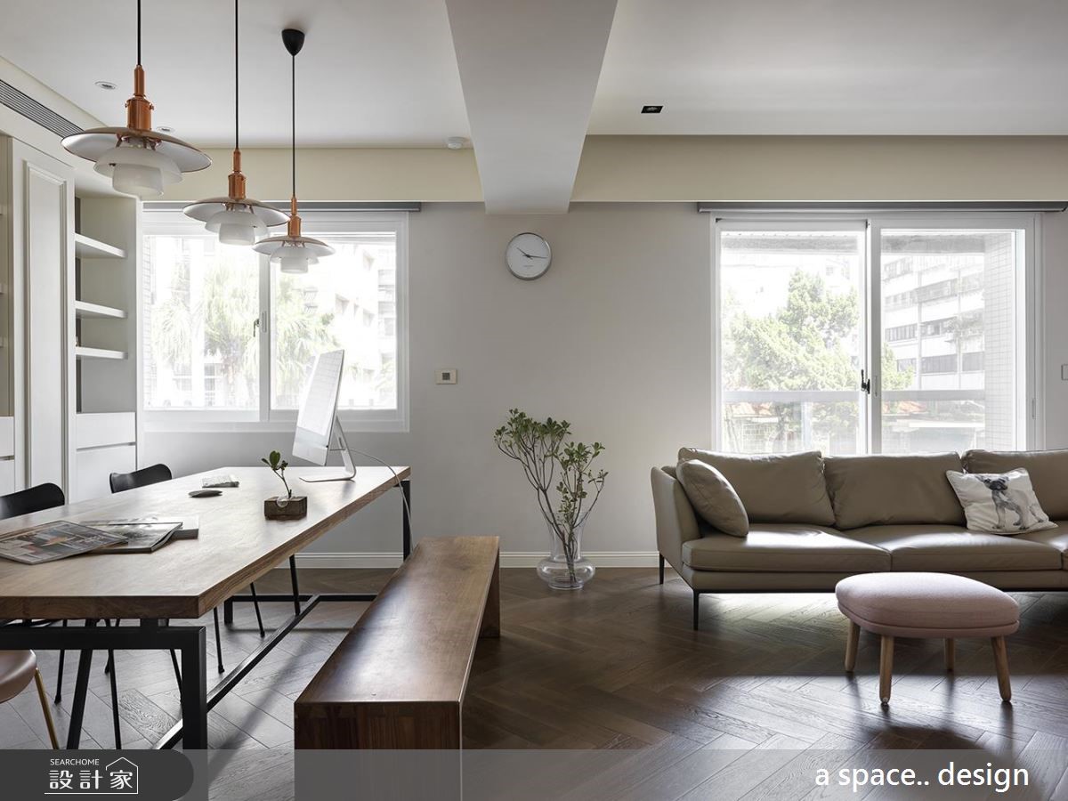 低彩度配色，藏着法式优雅的現代宅