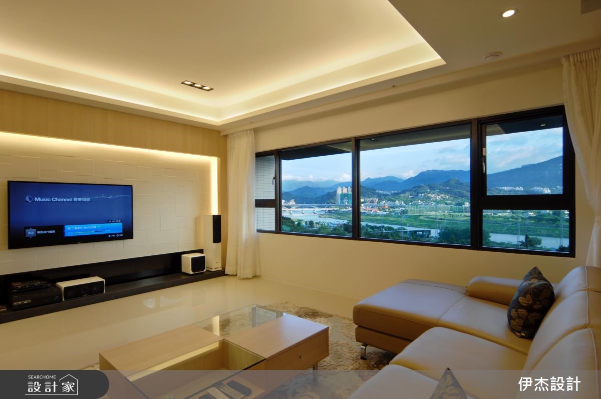 城市里的山景度假宅，165平简约风居家