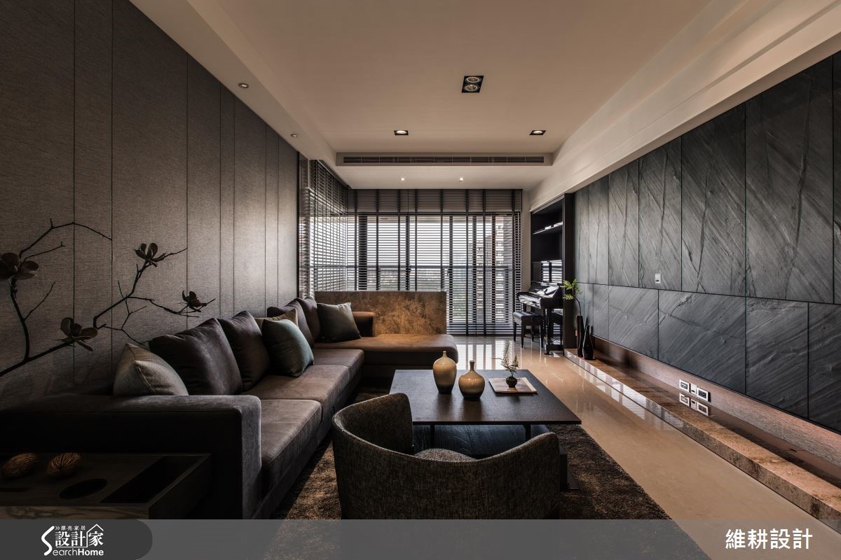 沉稳色调，打造内敛的现代风大宅