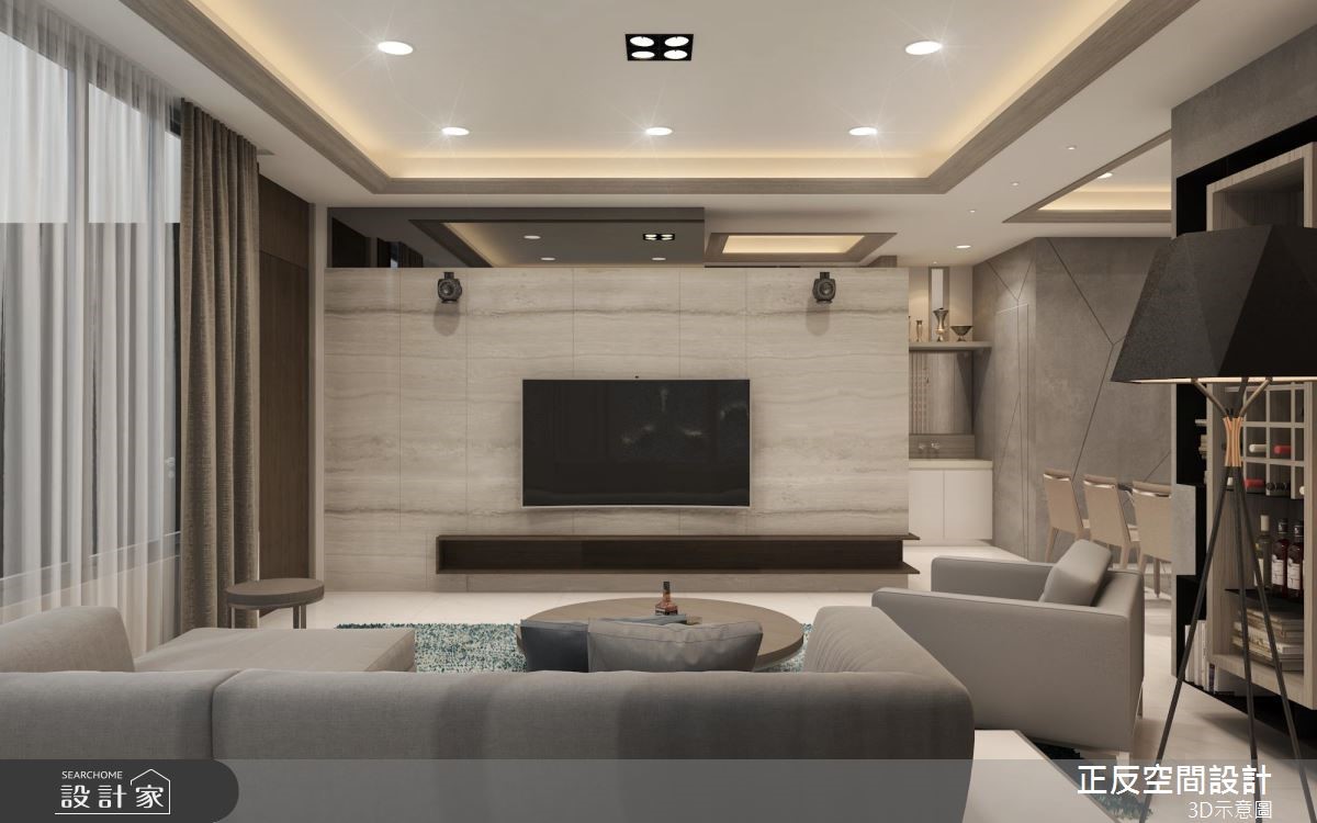 兼融美感及机能，感受自然温润的现代居家