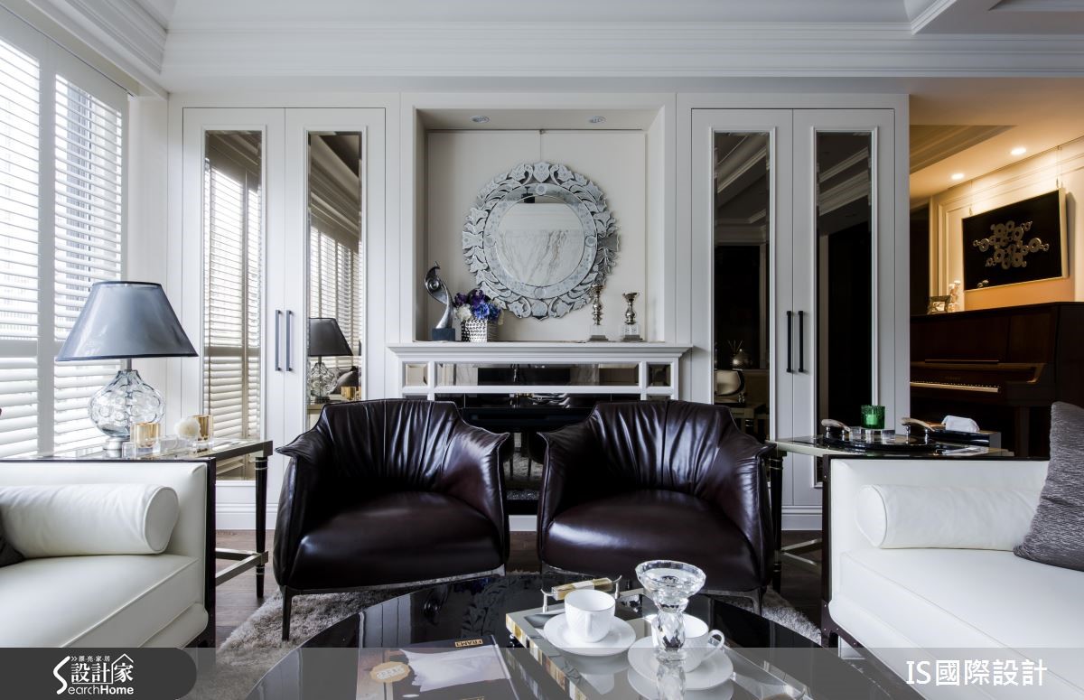 融入线板及壁炉，经典美式宅这样造