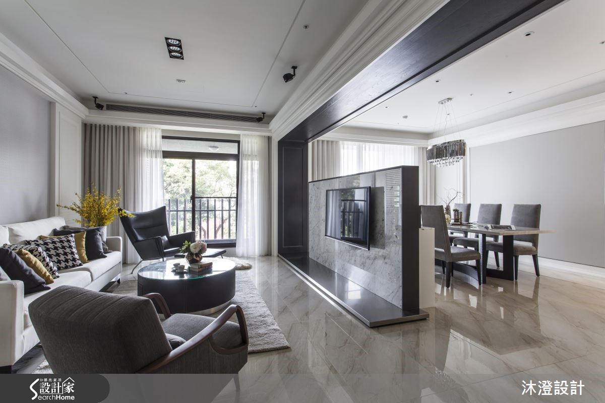 兼容收纳及美学，迎向开阔明亮的新古典宅