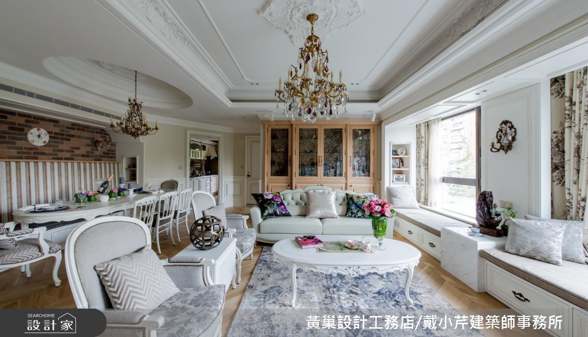 巧用歐風线板裝飾，定制法式古典宅