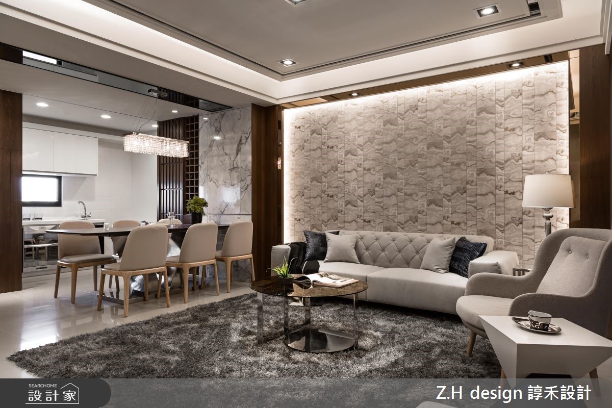 演绎轻奢风采，258平的现代风大宅