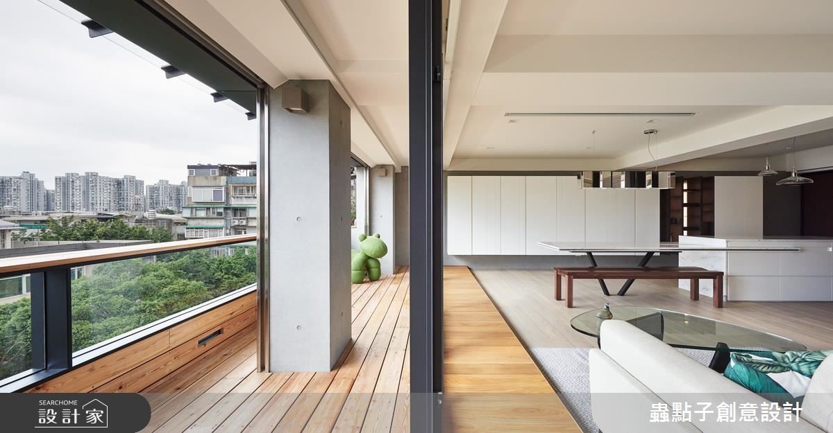 二手房改造北欧风单身宅，坐拥城市美景