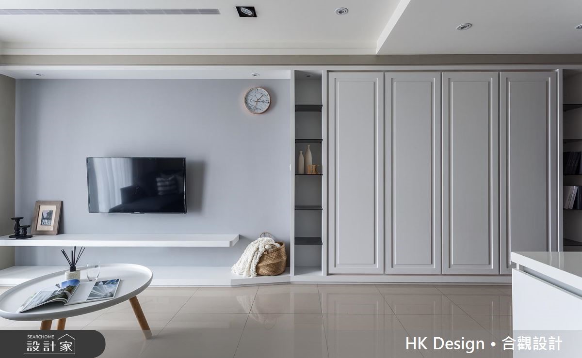 淡雅色彩，点缀浪漫的法式风格宅