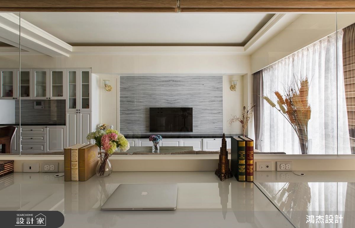 机能美式宅！满足收纳及书房需求的设计