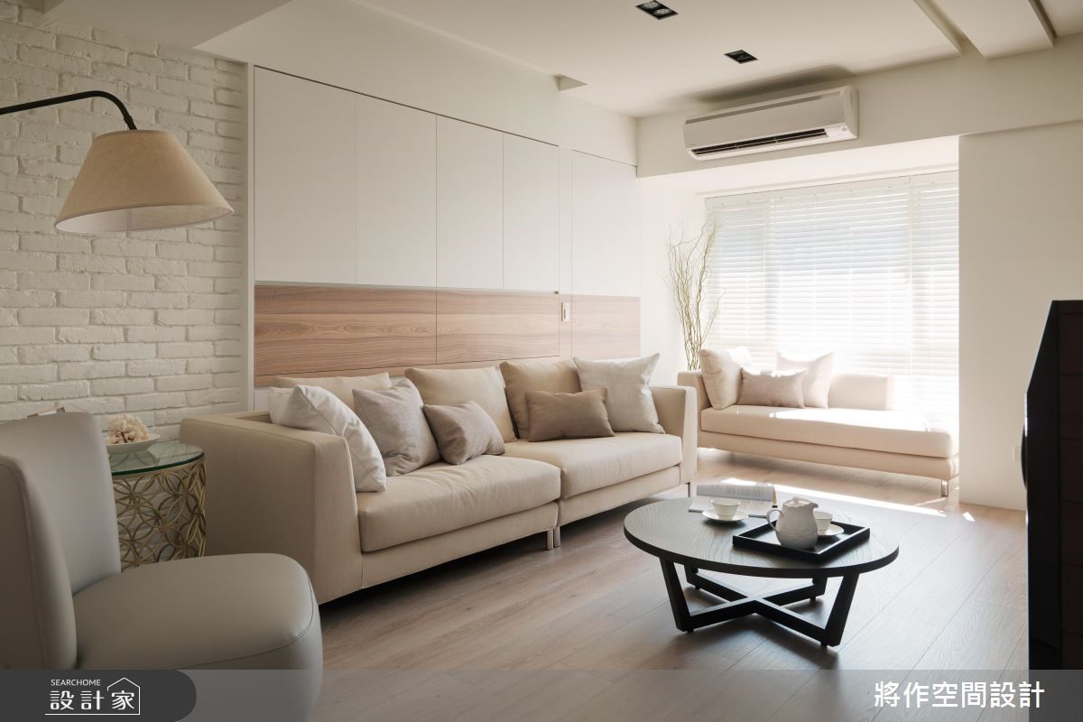 改造二手屋，变身暖白日式禅风居家