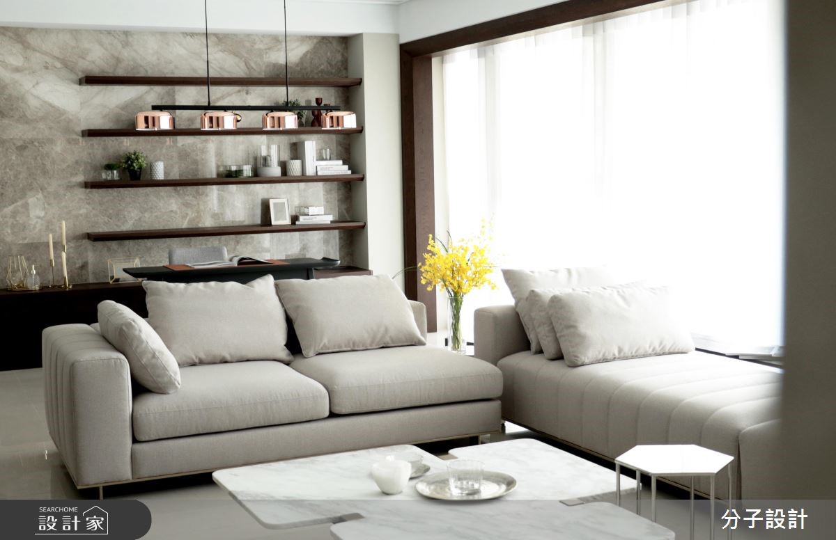 开放式设计搭配大落地窗，打造日光好宅