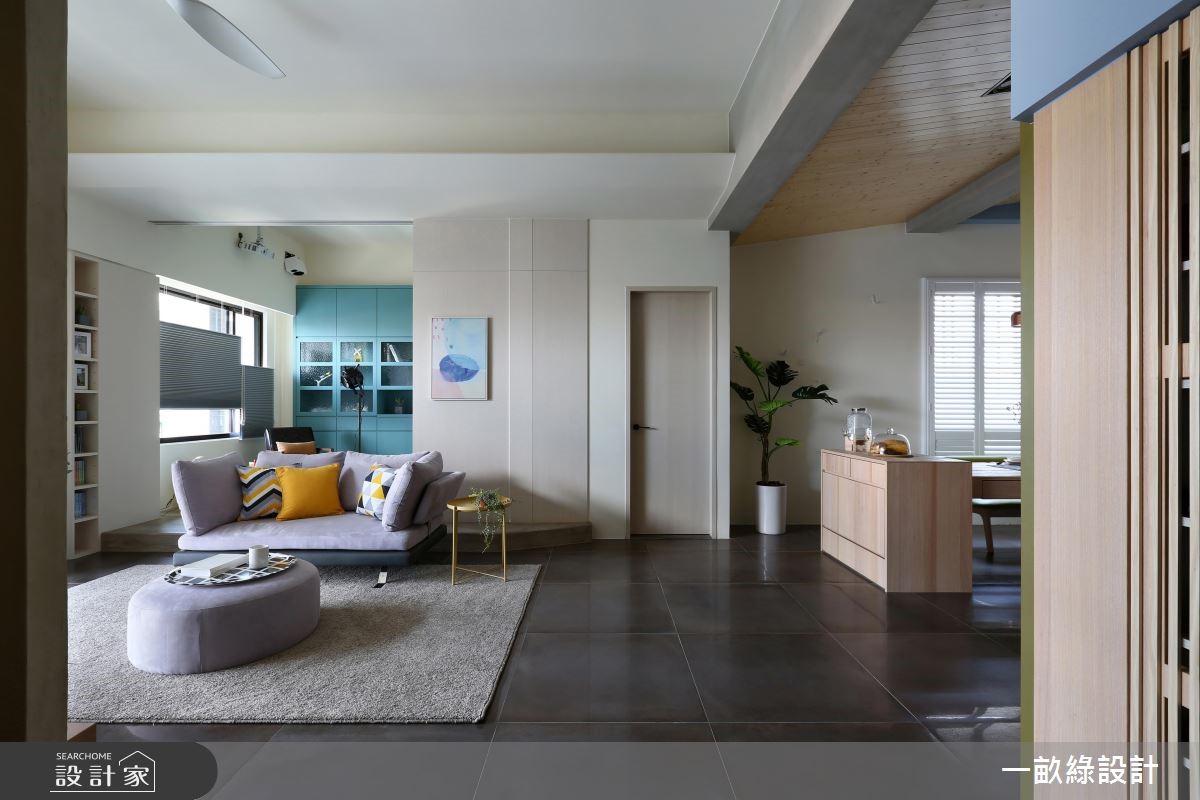 造一个秘密小阁楼，充满创意的缤纷亲子宅