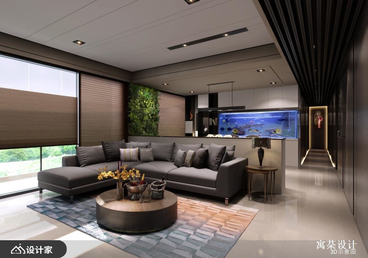 精工打造生活质感，带轻奢感的现代风宅