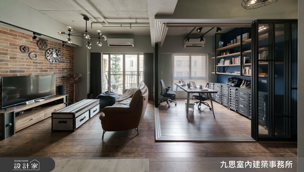 巧用移门开阔视野，69平米也不显小