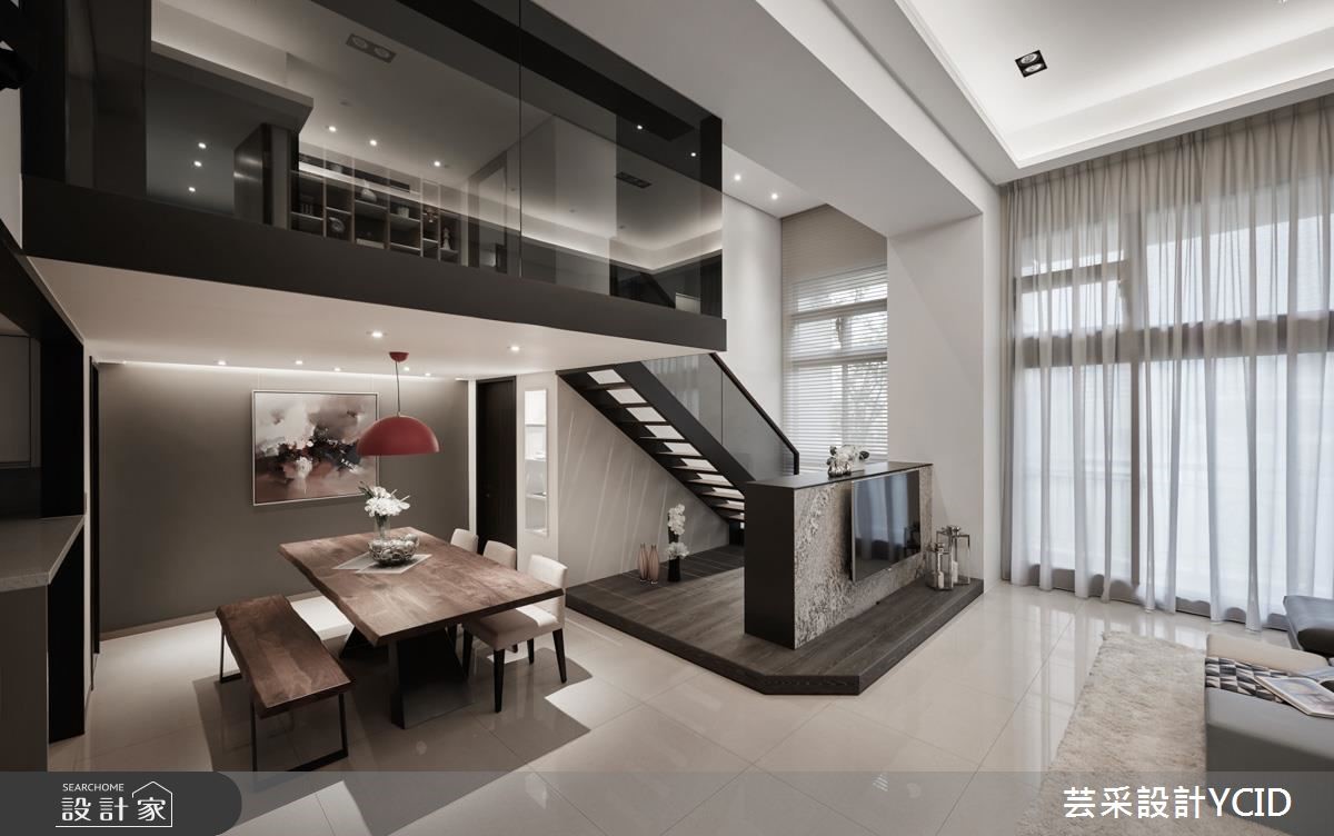 满分收纳与采光，158平现代风复式楼