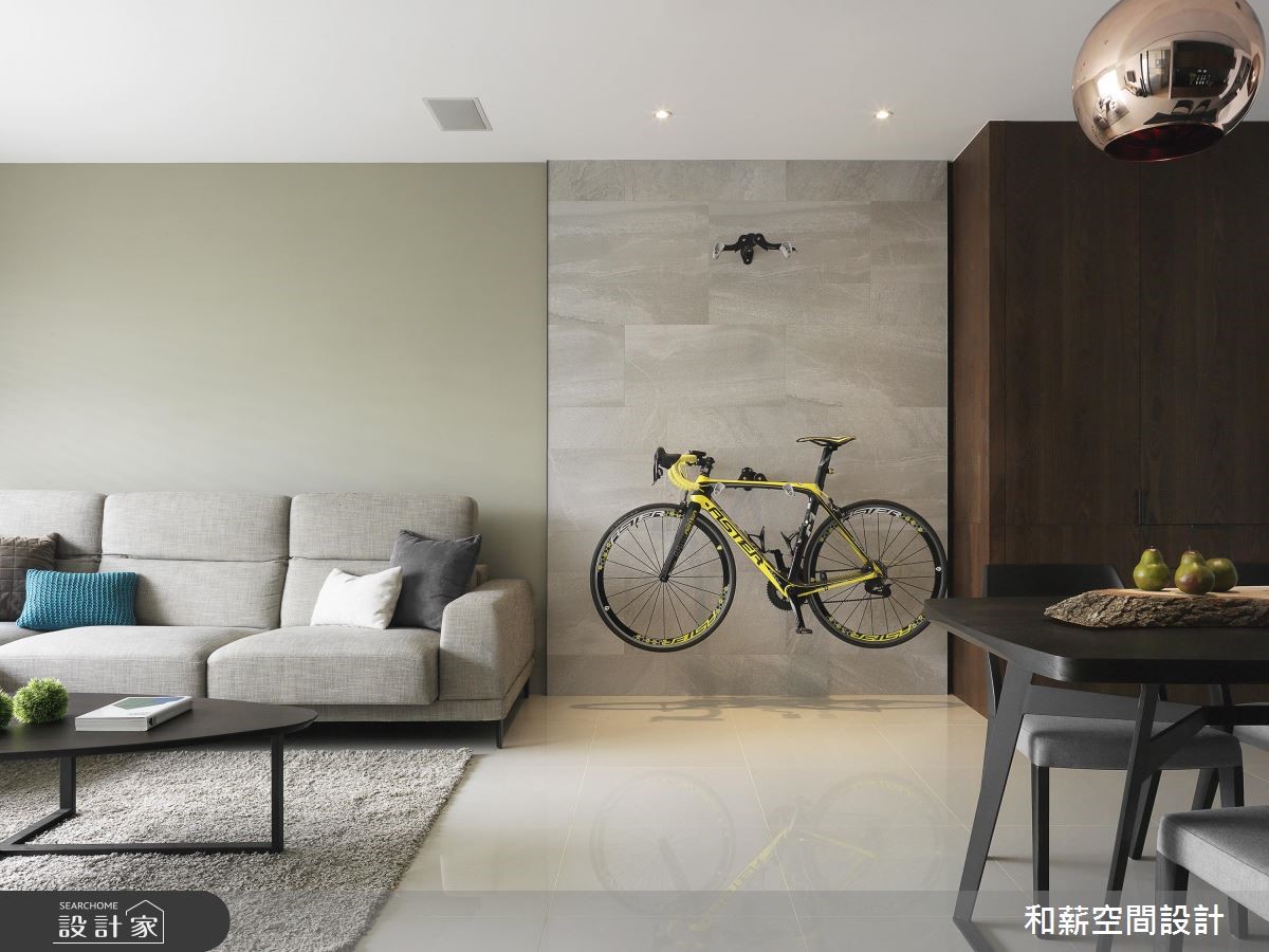 增添简洁中性的色彩，打造型男都会宅