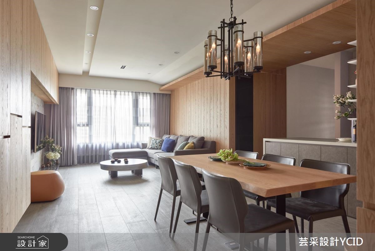 洋溢木质温度，149平现代休闲宅