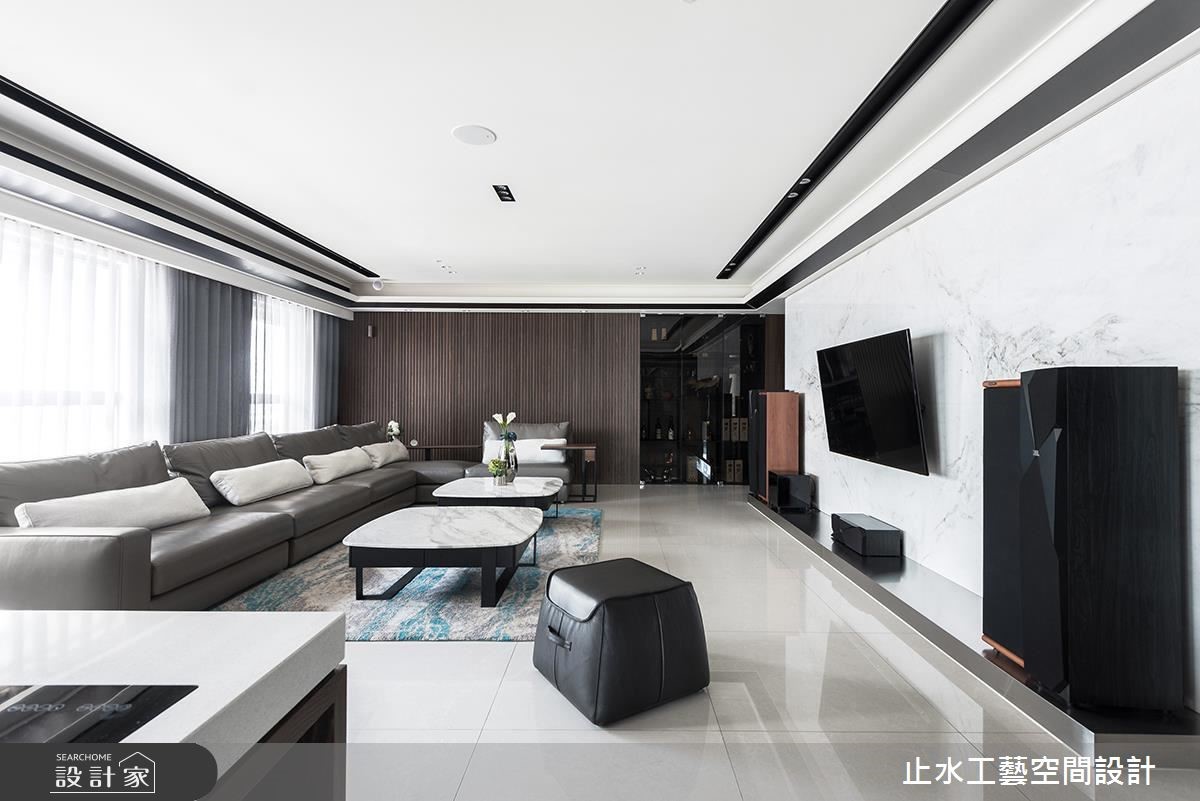 大理石及镜面添轻奢，打造沉稳大器宅