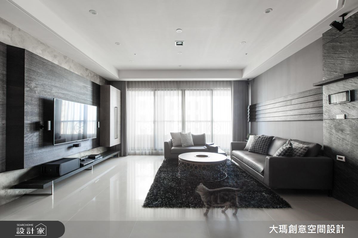 沉稳有质感，打造一家四口的119平现代宅