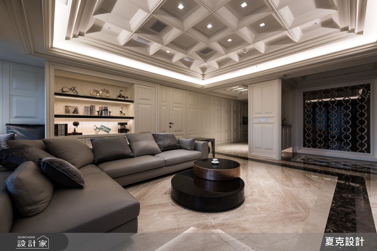 恰到好处的奢华感，314平新古典居家