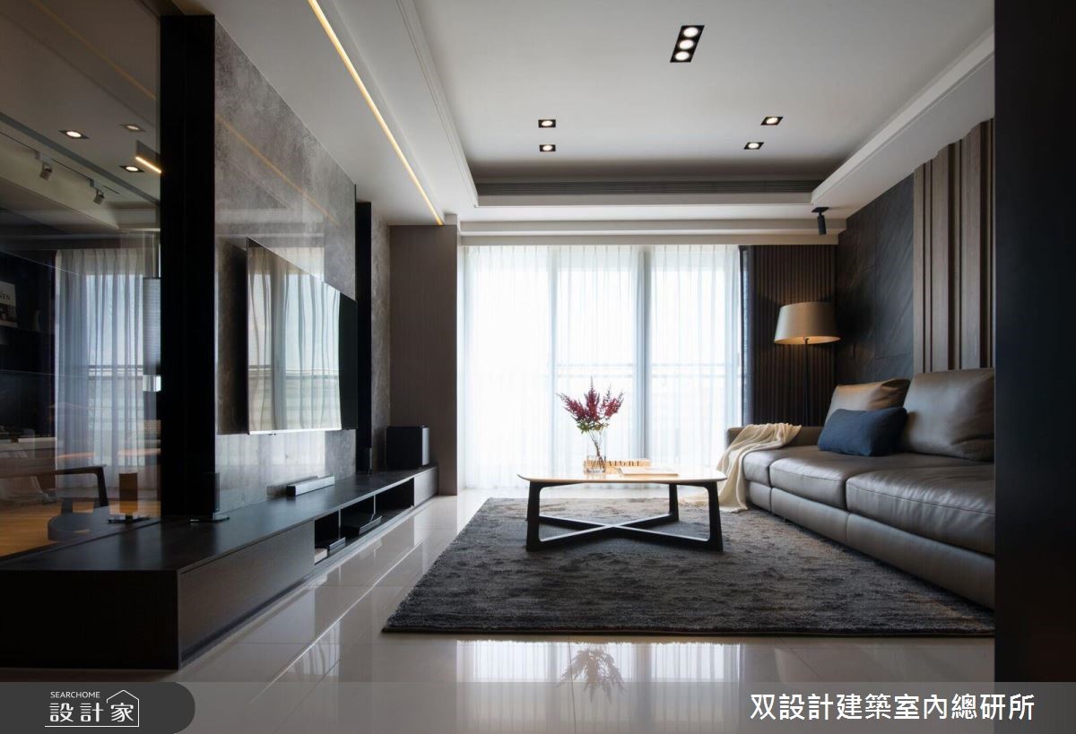 调和黑白灰，赋予现代风格宅新气象