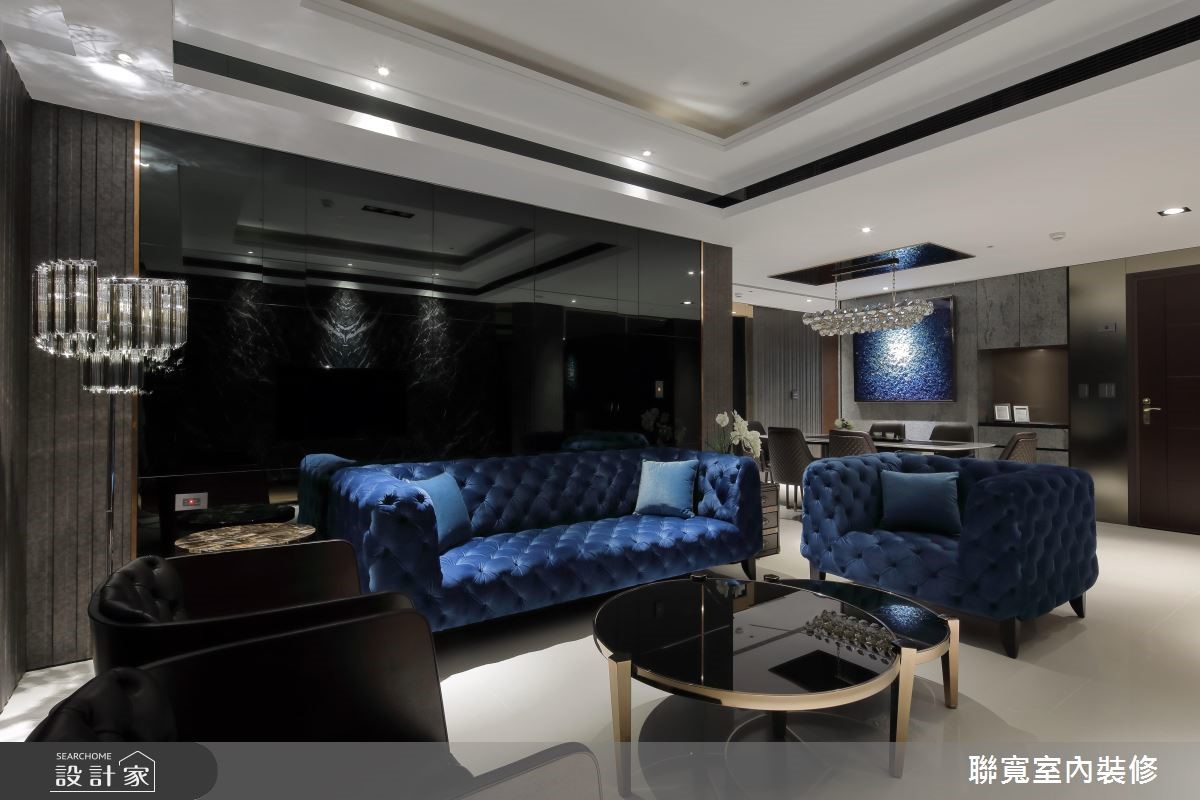 深色空间这样装，打造低奢新古典情调