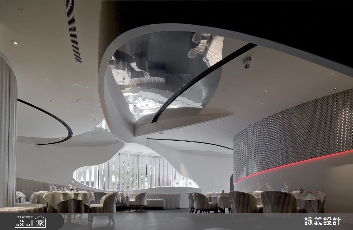 空间里的蒙太奇，将餐厅化为电影场景