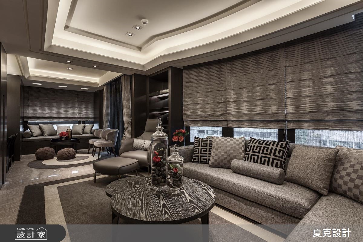 独家定制的奢华品味，淬炼231平时尚大宅